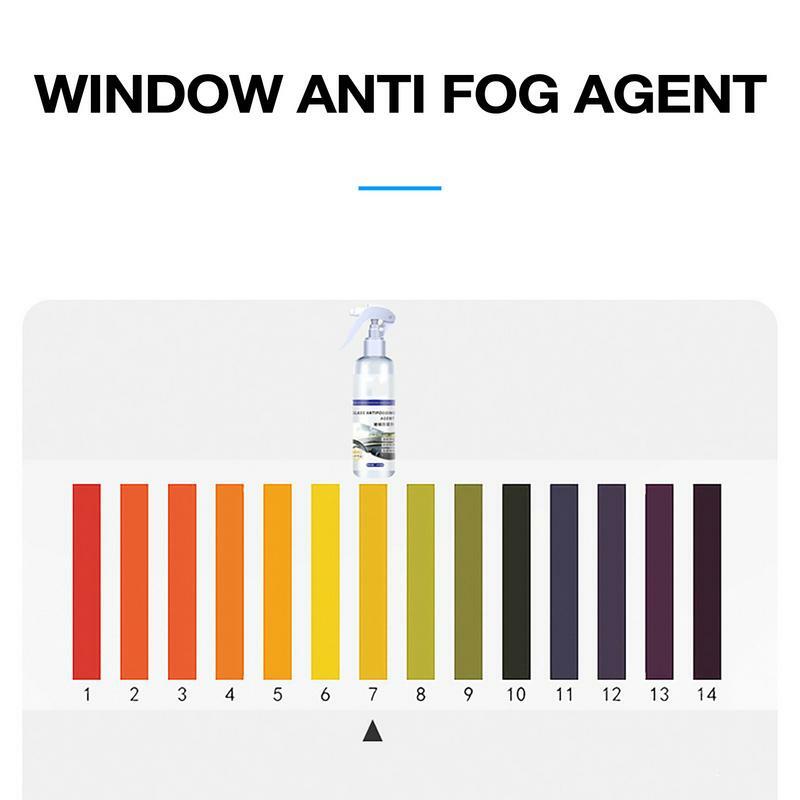 Anti Fog Spray For Car 256ml Glass Anti-Fog Spray Hydrophobic Coating Windshield Glass Cleaner For Windshield Fog Prevention