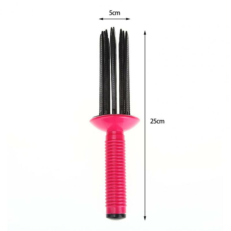 Curling Comb 17 Teeth Air Volume Hair Fluffy Comb Air Volume Hair Fluffy Styling Curler Comb Heatless Curling Roller for Salon