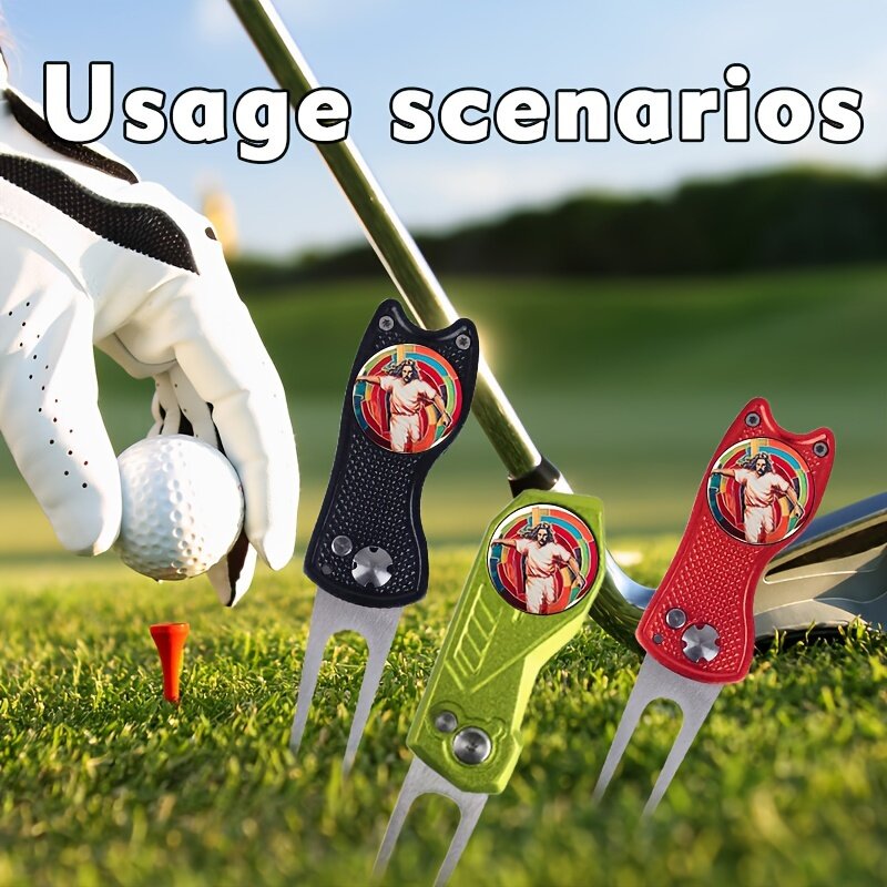 شعار كرة الجولف المعدنية المغناطيسية ، ملحقات الجولف ، معدات الجولف ، شعار كرة اليسوس ، هدية جديدة لمحترفي الجولف