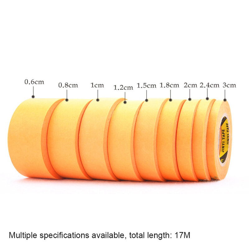 精密モデルマスキングテープ、細線DIYカバーテープ、ホビーツールセット、幅6、8、10、12、15、18、20、24、30mm、1ロール4ロール、6ロール、9ロール