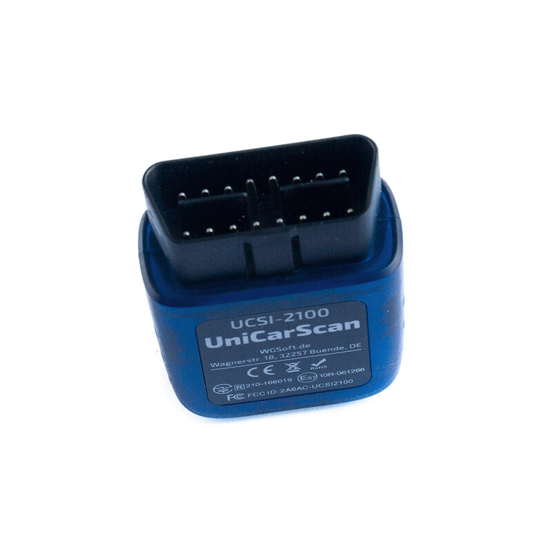 Диагностический адаптер UniCarScan Bluetooth, бесплатное программное обеспечение ScanMaster-UniCarscan для Windows