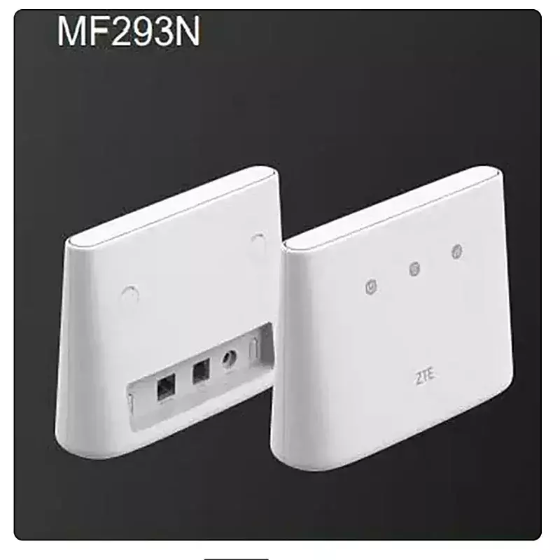 ZTE-enrutador inalámbrico MF293N original, dispositivo de 2,4 GHz, 4G, LTE, CAT4, 150Mbps, compatible con 32 usuarios, gran oferta