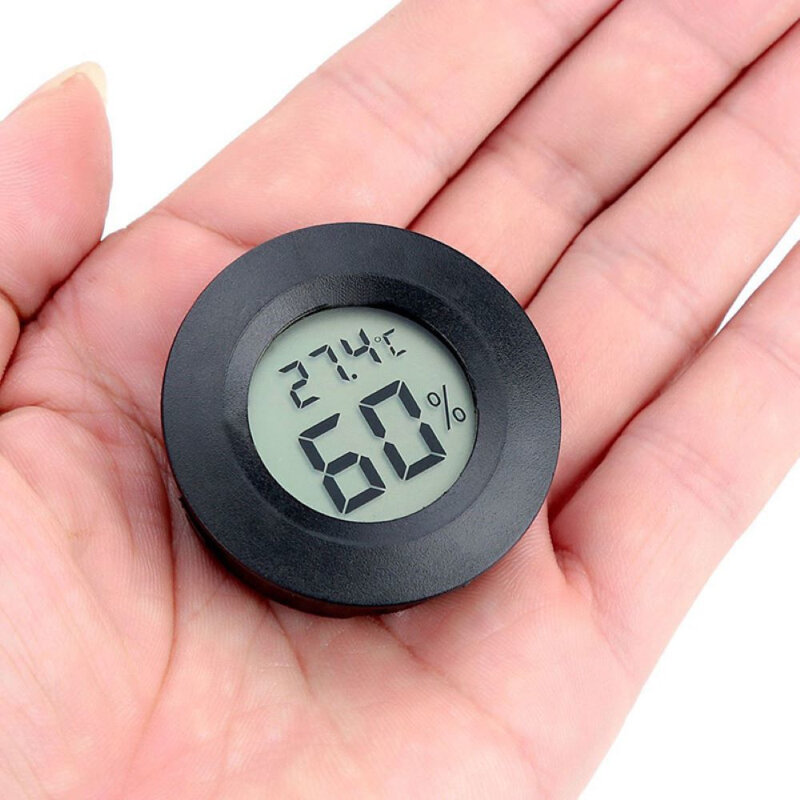 CoRui Mini WIFI sensore di umidità della temperatura Display LCD digitale termometro igrometro stanza interna strumento da giardino casa intelligente