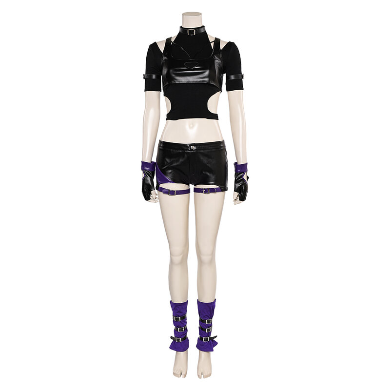 Reina Cosplay gioco Tekken 8 Costume gilet cappotto pantaloni donna vestiti per adulti abiti Fantasia Halloween carnevale partito travestimento vestito