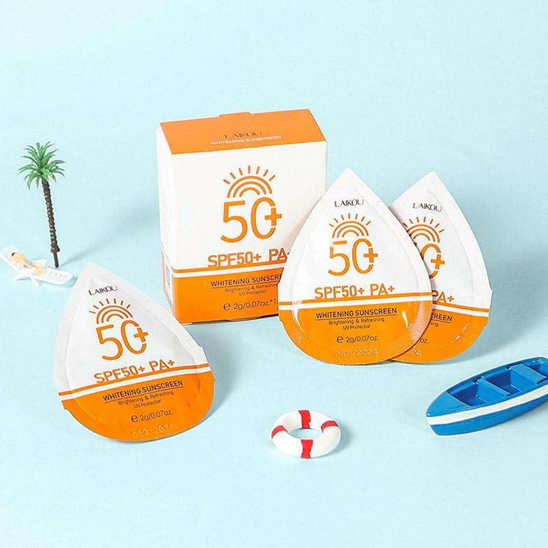 Crème solaire pour le visage et le corps, protection solaire, Anti-âge, contrôle du sébum, hydratante, SPF 50