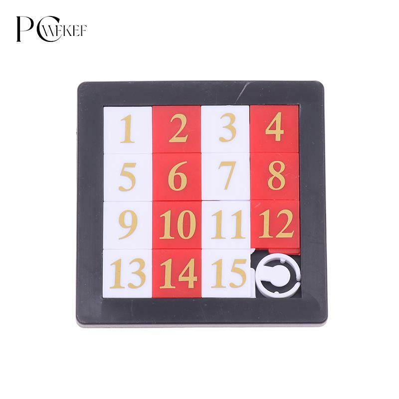 1-15 Number Slide Puzzle Brain Puzzle Games Exercise The Brain Educational Toy Developing for Children Toys