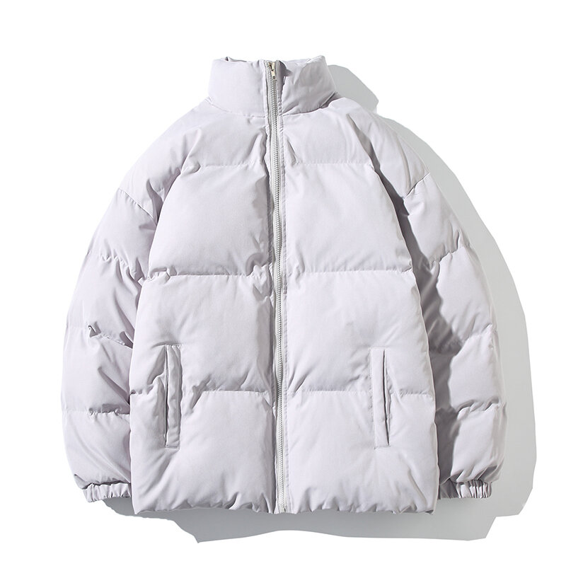Mantel gelembung parka Harajuku pria wanita, warna-warni jaket musim dingin mode pria Streetwear pakaian Hip Hop ukuran besar 2024