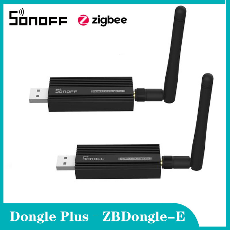 SONOFF ZB Dongle-E USB Dongle Plus Zigbee 3,0 Универсальный шлюз с поддержкой домашнего помощника Zigbee2MQTT Raspbian Ubuntu macOS