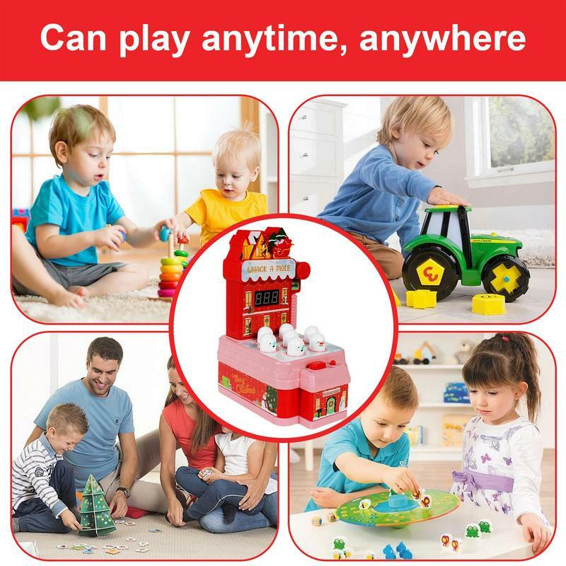 Interactive Pounding Toy Sound And Light Electric Hammer Pounding Game Early Education Exercise Toy With Dynamic Lighting For