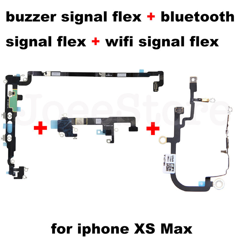 Bluetooth Wifi sygnał antena Flex dla IPhone X XS XR Max komórkowy ładowanie brzęczyk GPS Wi-Fi odbiornik sygnał wstążka Flex Cable