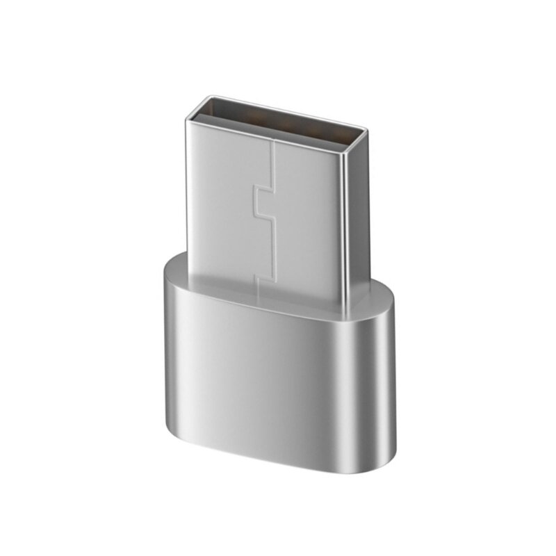 Convertitore maschio-femmina da connettore USB 2.0 a tipo C in metallo per collegamento dispositivi USB a dispositivi C