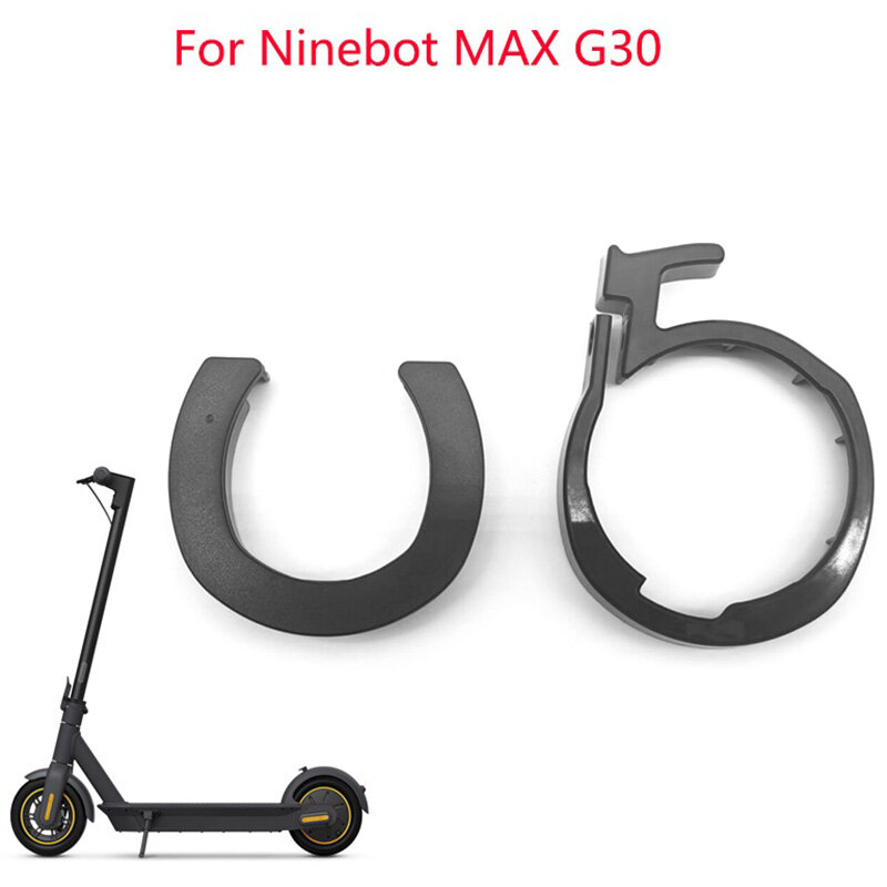 Cincin pelindung lipat Stem tabung depan skuter untuk Ninebot MAX G30 Pack suku cadang lingkaran Asuransi