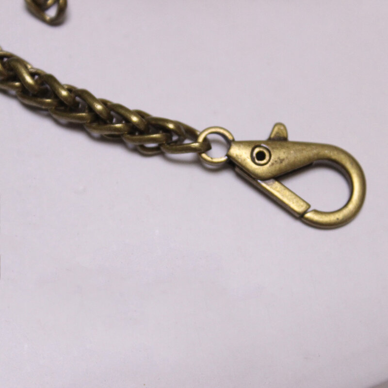 Cadena de repuesto de Metal para bolso, accesorio de Bronce Antiguo, plata y oro, correa, Hardware, 40-120cm