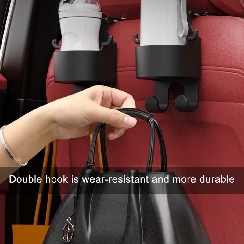 Penyimpanan sandaran kepala mobil, Aksesori Interior mobil, kait sandaran kepala Universal untuk kursi belakang kendaraan mobil