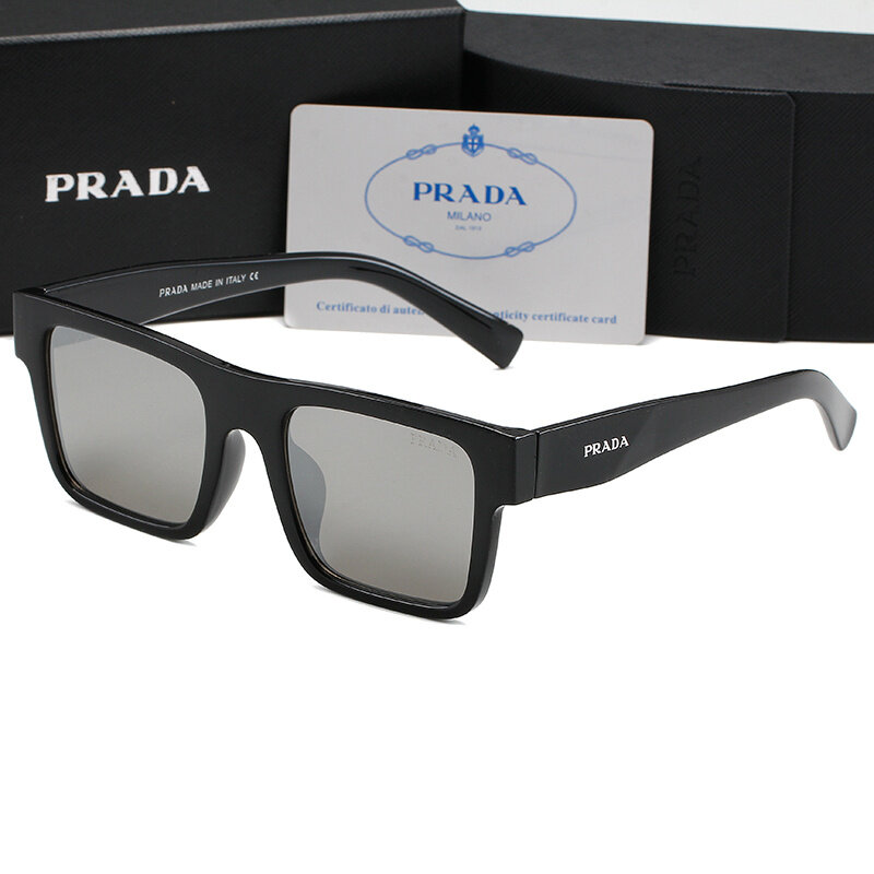 2024 Fashion Sunglasses Men Sun Glasses Women Metal Frame Black Lens Eyewear Driving Goggles UV400 B101
