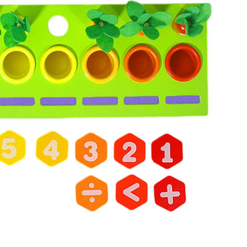 Kleur Matching Box Game Teaching Aids Nummer Matching Game Kleur Sortering Speelgoed Voor Spel Vorm Sorteerders Voorschoolse Activiteit