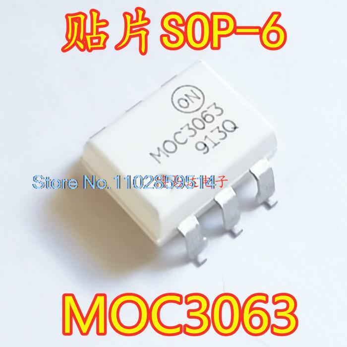 MOC3063 SOP6 IC, MOC3063SR2M, lote 20PC