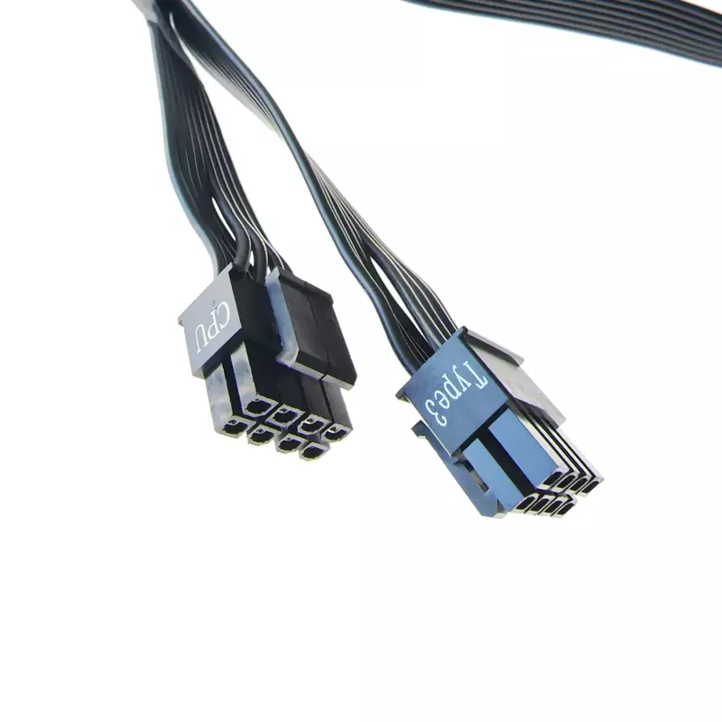 Tipe 3 6Pin ke Mainboard 8pin 4pin 4 + 4pin kabel soket daya CPU untuk dinding bagus G5 G6 G7 X5 X6 X7 X8 kabel modul 850W 750W