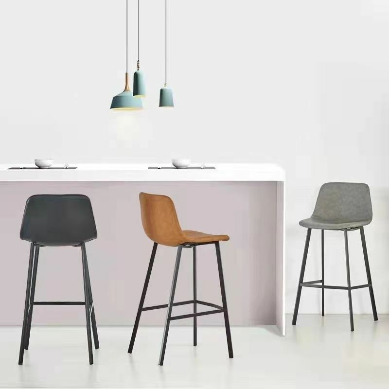EE1017Household high stool simple modern island chair bar cashier front desk chair