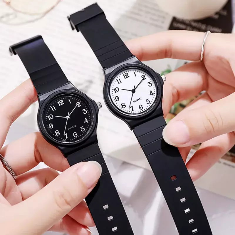 بسيطة العلامة التجارية ساعة كوارتز للنساء طالب السيدات الساعات موضة الترفيه ساعة اليد هدية Reloj Mujer Elegante Reloj دي Mujer