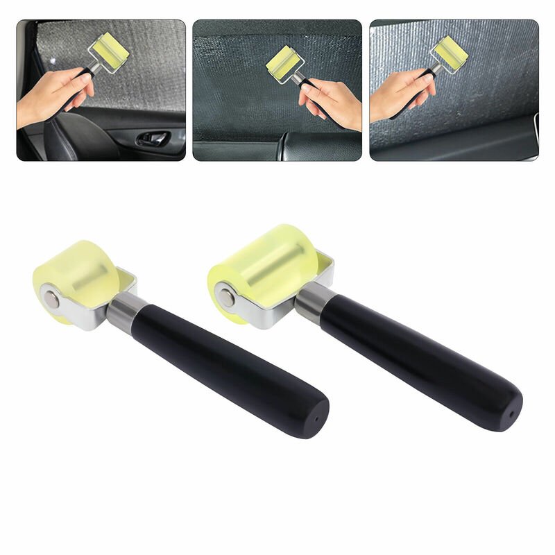 Naad Roller Tool Behang Film Rubber Warmte Isolatie Auto Geluiddem Applicatie Rolwiel Push Installatietool