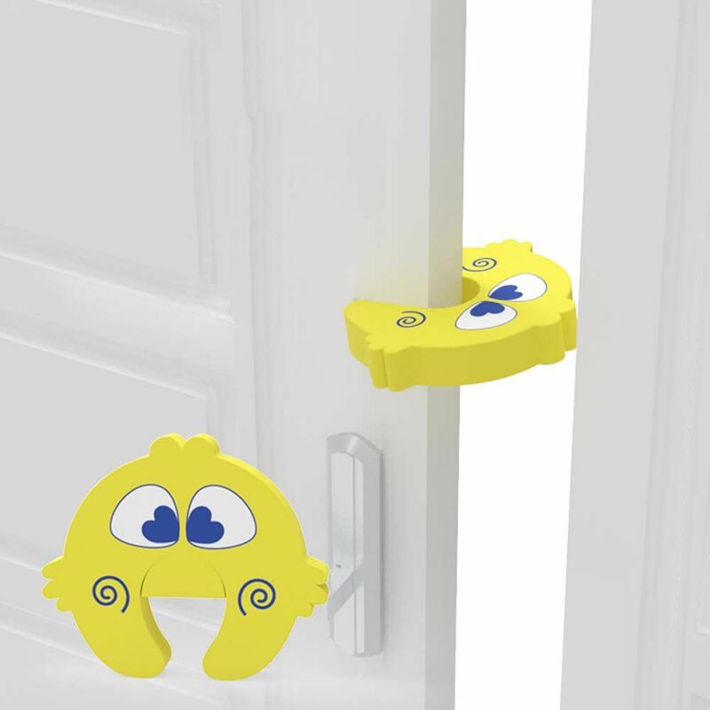 Cartoon Protection Baby Refrigerator Baby Safety Lock Prevent Children Wrestling Anti-pinch Door Restrictor Door Security Lock