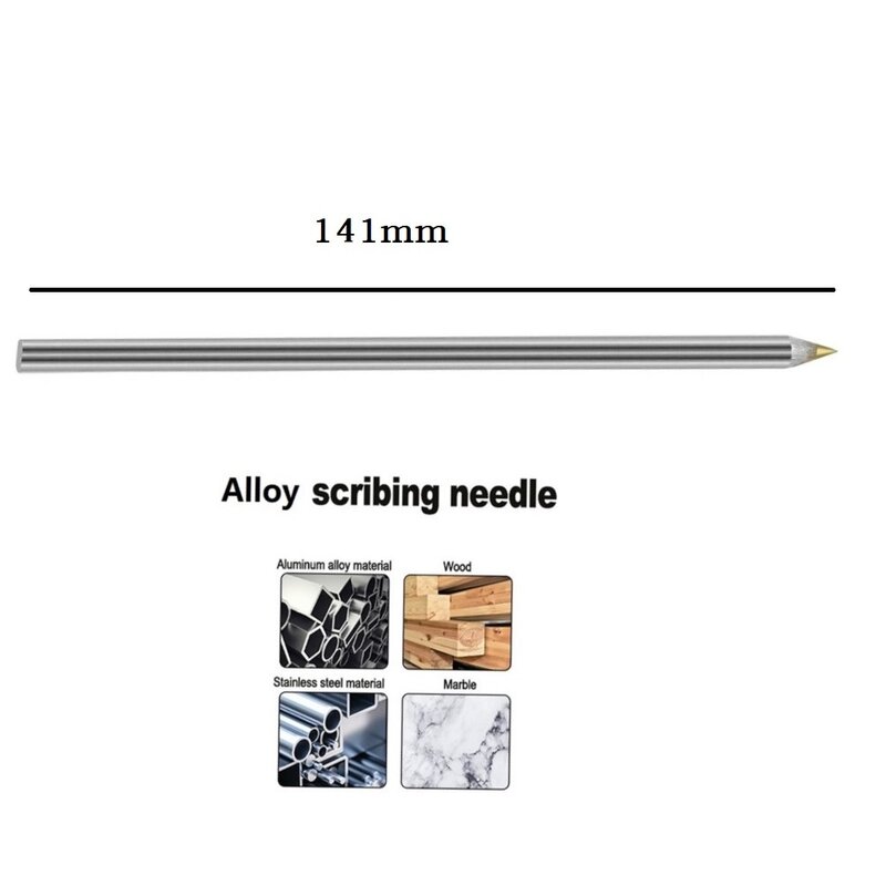 1 Stuks Glas Tegel Snijder Carbide Krabber Hard Metalen Belettering Pen Constructiegereedschap Nauwkeurig