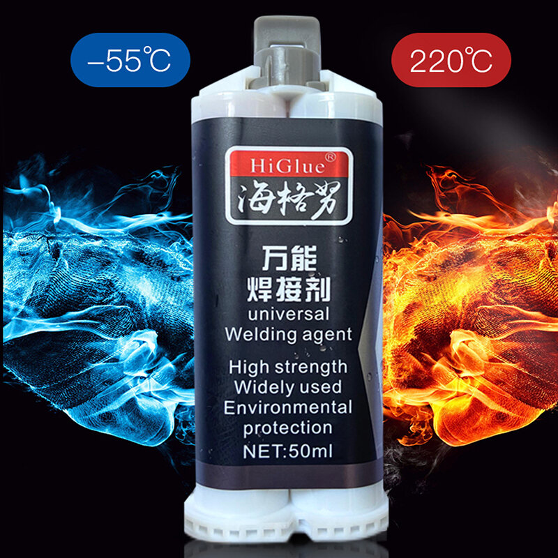 Universal Welding Agent High Strength Metal Repair Porcelain Paint  High-Gloss PaintTouch Up for Kitchen & Bathrooms: Sinks, Etc