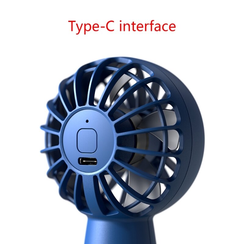 2Pack recarregável 1500mAh Resfriador de ventilador portátil ajustável 3 velocidades para Office Novo Dropship