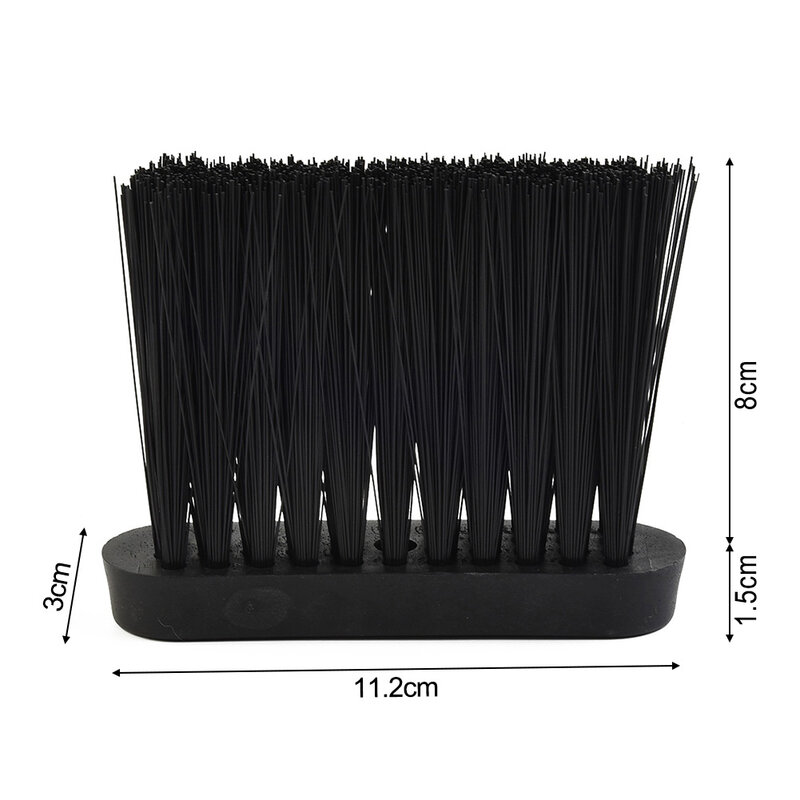 Kitchen Tool Fireplace Brush P Handle PP Wool Fireplace Maintenance Fireplaces Tools Home Improvement Brand New Black
