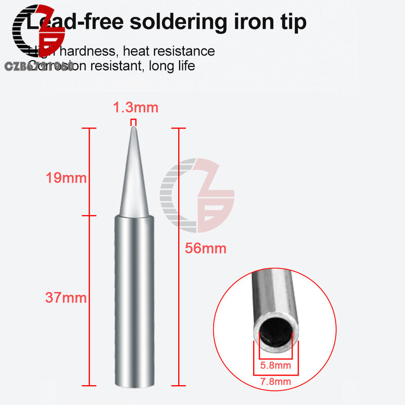 Soldering Iron Kit 120W Adjustable Temperature Solder Iron Thermostatic Rapid Heating Smart Welding Iron 220V for Soldering DIY
