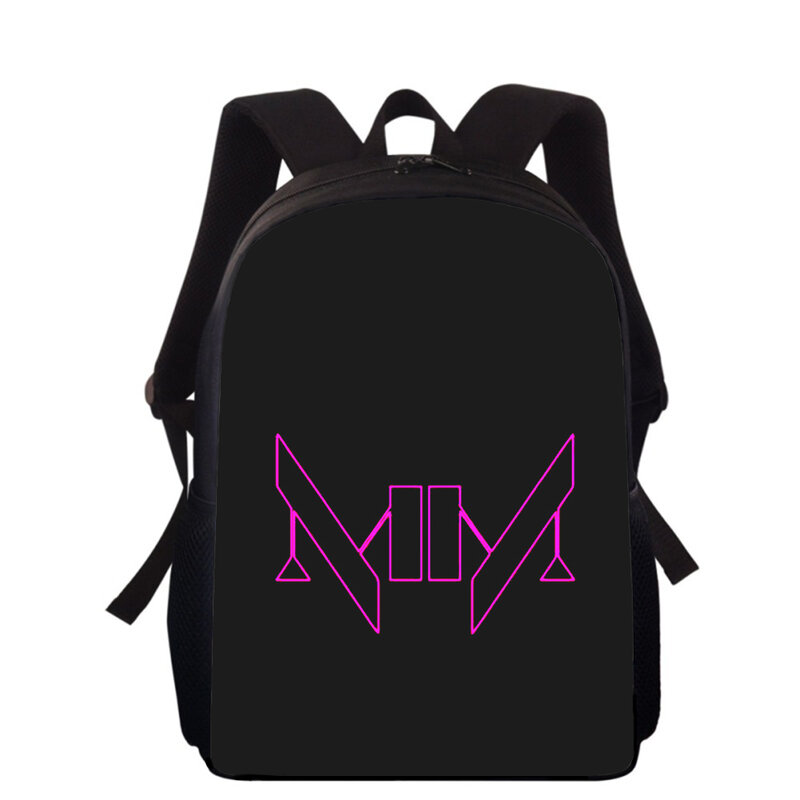 Marilyn islam 3d mochila impressão para menino e menina, saco de escola primária, mochila escolar, para estudantes, 16 polegadas