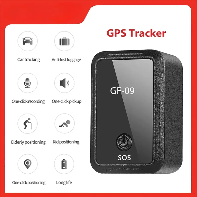 Nowy Mini urządzenie śledzące GPS ochronny zabezpieczający antykradzieżowy przenośny lokalizator precyzyjny lokalizator nagrywania 2023