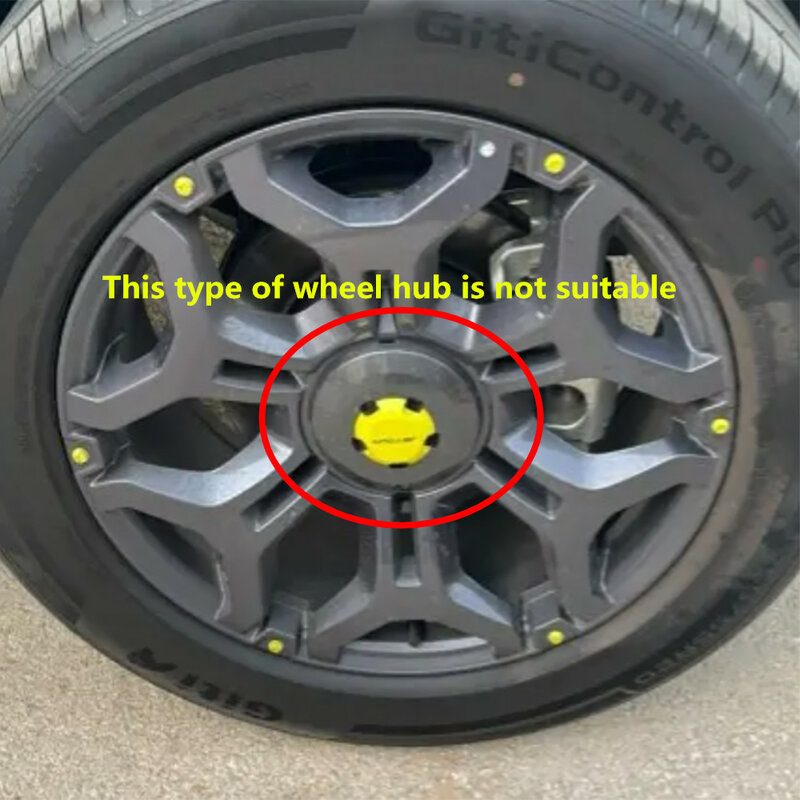 Tapas de rueda de coche para Chery Jetour Traveler T2, tapones de enchufe de disco de rueda, piezas de neumáticos, accesorios para automóviles