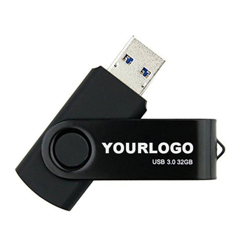 Custom Logo Hot Sale Metal 3.0 USB Flash Drive 128GB Pen Drive 8GB 16GB 32GB 64GB USB Stick 3. 0 Flash Drive High Speed Pendrive