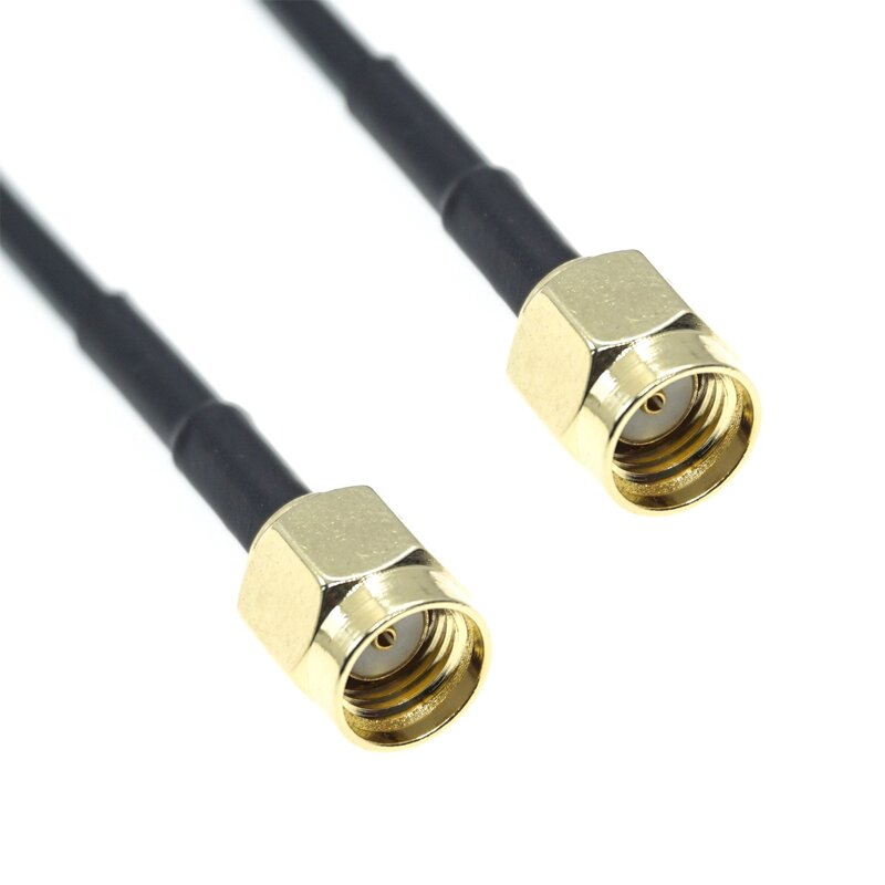 Cable de extensión macho a hembra, Conector de mampara RG316 RG174, Cable Coaxial RF, puente Pigtail