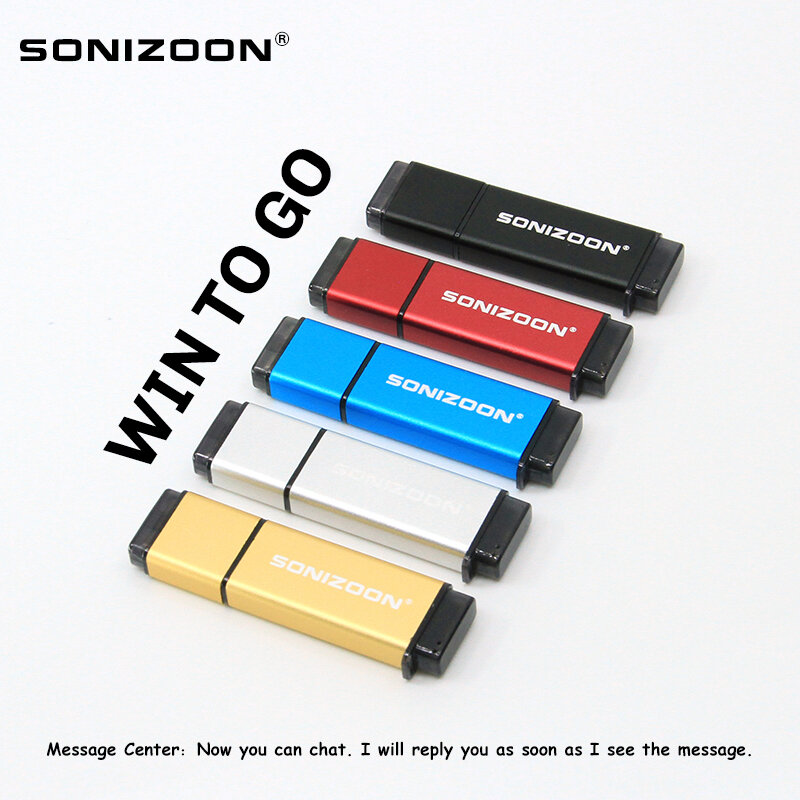 Sonizoon Ssd Van Wintogo Solid State USB3.1 USB3.0 128 Gb 256 Gb Hard Drive Draagbare Solid State Drivepc