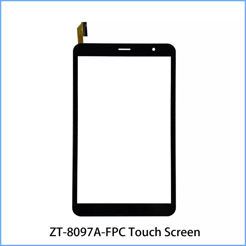 Tablet ZT-8097A-FPC 8 inci P/N layar sentuh, Tablet pengganti Sensor Panel Digitizer layar sentuh kapasitif eksternal