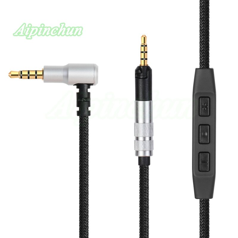 Aipinchun 3.5mm do 2.5mm Jack zestaw słuchawkowy wymiana przewód Audio do słuchawek HD598 HD595 HD558 HD518 HD579 HD599