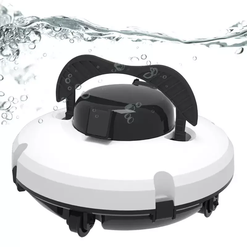 Robot de limpieza automático inteligente para piscinas, limpiador inalámbrico sumergible, succión de aguas residuales y polvo