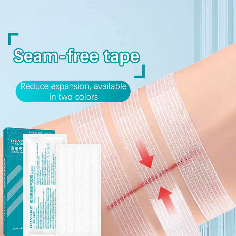 Seamless Adhesive Tape Soft And Skin Friendly Non-woven Fabric Breathable Fit Physical Tension Reduction Self-adhesive Bandage