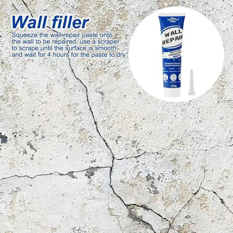 스패클 벽 수리 | 효과적인 벽 퍼티 구멍 수리 | 벽 수선 에이전트 벽 수리 크림, 구멍 못 구멍 복원