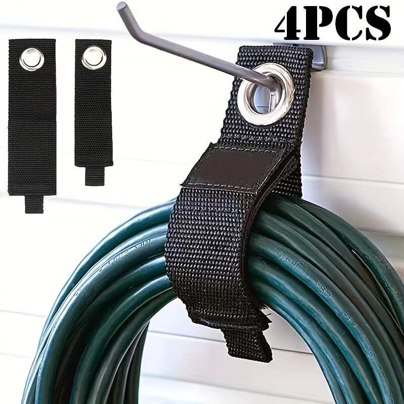 3/4 stücke Hochleistungs-Aufbewahrung gurte wieder verwendbare Verlängerung kabel Organizer Kabelbinder Schlauch Aufbewahrung zubehör Halter Garage Organisation