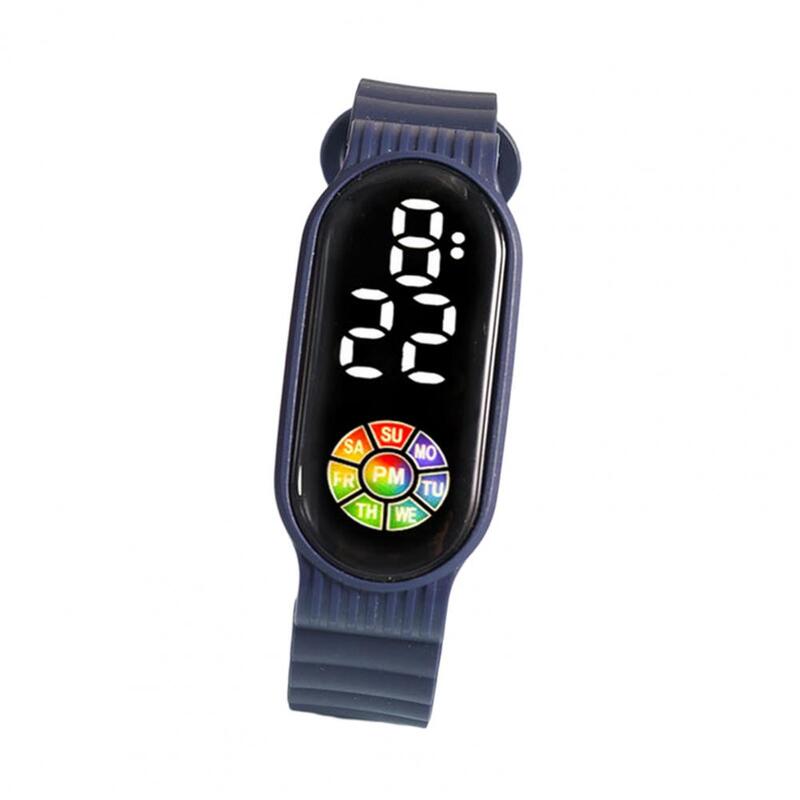 Orologio da polso digitale per studenti adolescenti creativi a lunga durata orologio portatile per bambini comodo da indossare accessorio quotidiano