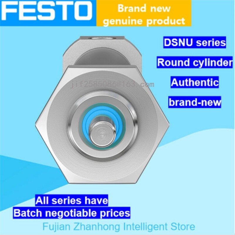 FESTO Genuine Original 1908254 DSNU-10-60-P-A Cyclinder, Available in All Series, Price Negotiable, Authentic and Trustworthy