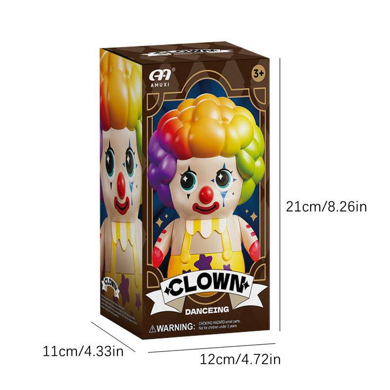 Il giocattolo del pagliaccio elettrico illumina il tavolo da Clown del circo musicale per i ripieno di calze di natale promuove il gioco di intelligenza Montessori