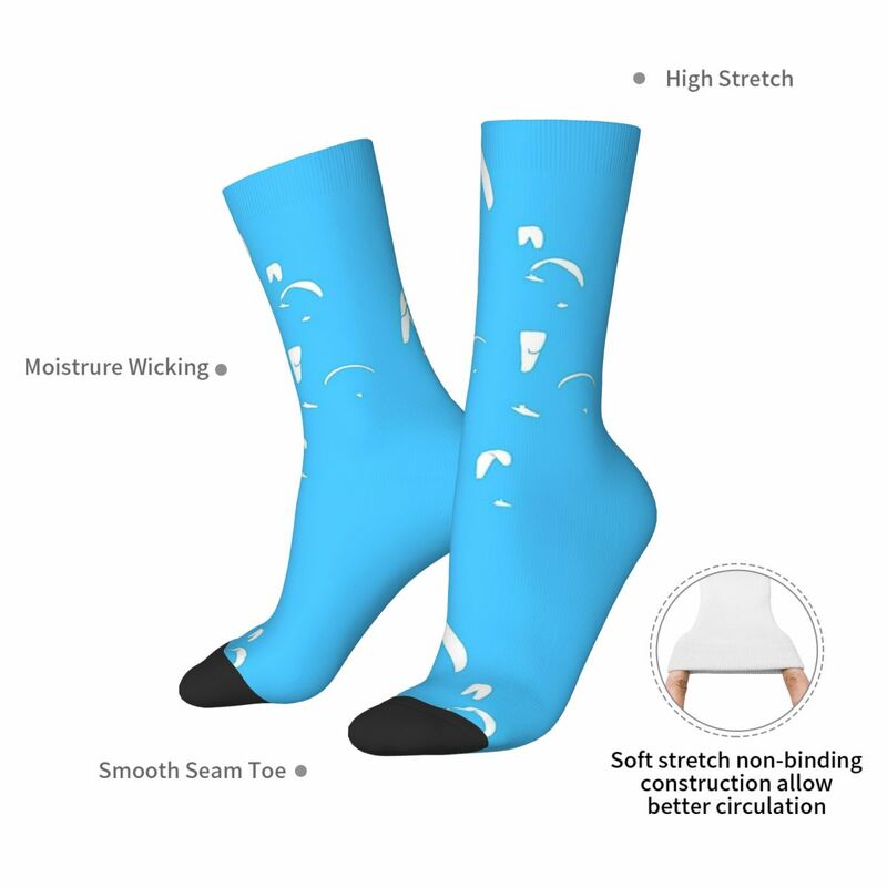 ถุงเท้าสำหรับแข่งขันพาราไกลสไตล์ฮาราจูกุชุดถุงเท้ายาวสำหรับทุกฤดูกาลสำหรับของขวัญทุกเพศ