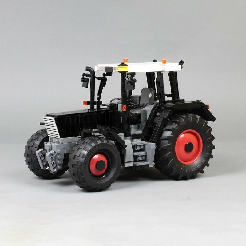 Moc-25708 FENTE 514C tracteur app télécommande 1289pcs épissage bloc de construction dessin électronique