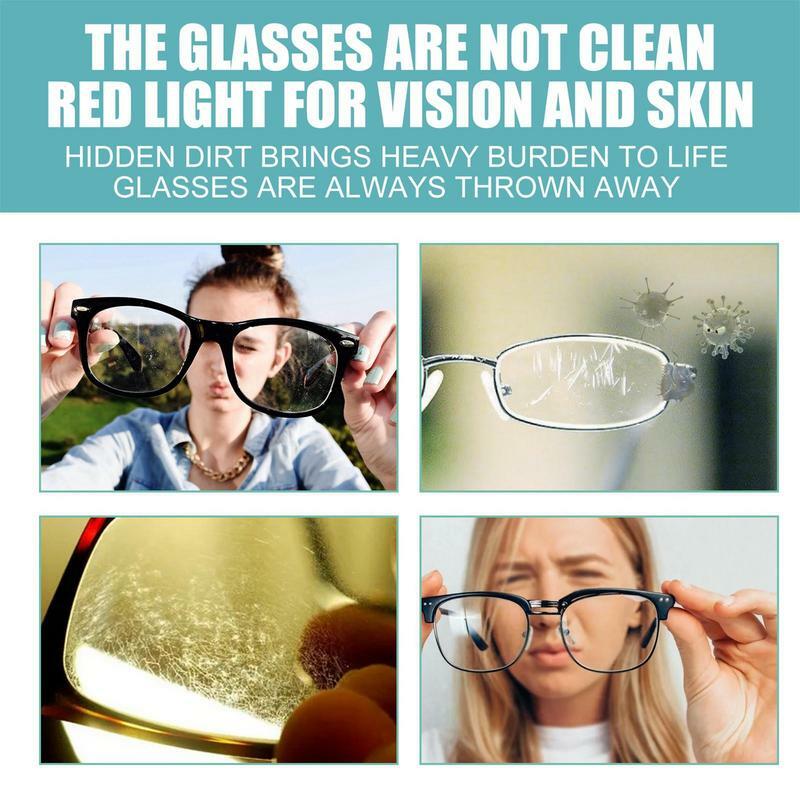Perlengkapan Pembersih Kacamata Pembersih Mata Semprot Anti Kabut Semprotan Goresan Kacamata 100Ml