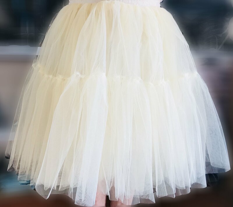 6 schichten Tüll Erwachsenen Tutu Rock Flare Puffy Petticoat Kleid Prinzessin Ballett Jupon Sous Robe Mariage Lolita Kleid Party Prom kleid